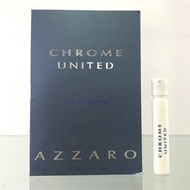 ORIGINAL PERFUME VIAL AZZARO CHROME UNITED EDT 1.2ml