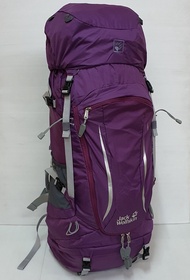 (รับประกัน2ปี) กระเป๋าเป้สะพายหลัง Jack Wolfskin ที่ราบสูง Trail XT 50 L/เดินป่า/กระเป๋าเดินทาง