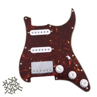 PHRILM Alnico5 pre wired electric guitar assembly HSS ST guitar pickup SSH equipped with 2 single co