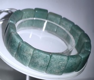 Natural Crystal Amazonite Bracelet 15mm (Papan) 天然老矿天河石手串