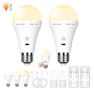 E26 Wireless Bulb with Remote Control Bulb Battery Powered+RGB Bulb Remote Control Switch A