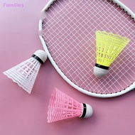 Families&gt; 5Pcs Homehold Indoor Durable Sports Badminton Shuttlecocks Plastic Nylon Training Balls well