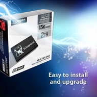 Kingston KC600 SSD | 500GB/1TB/2TB | 2.5" Form Factor | Power-Efficient Design | Quiet Operation | D
