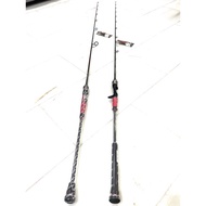 XZOGA japan style xt 6kaki pe1-2 pe2-3 pe3-4 bc/spinning fuji rod x zoga