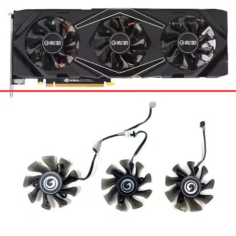 Cooling 75MM 4pin GA82S2H RTX 2070 2080TI GPU fan for KFA2 GALAX GeForce RTX 2070 2080Ti SG version 
