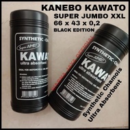 Kanebo Super Super Jumbo XXL 66x43x0.2 Original Kawato Black Series Ultra Absorbent Cleaning Washing