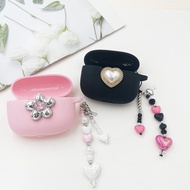 ins Earphone Cover For OnePlus Buds 4 /Buds Pro 3/Nord Buds3 Pro 3r/3V Case with keychian Silicone c