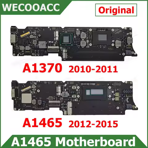 Original Motherboard For Macbook Air 11" A1370 A1465 Logic Board i5 i7 4GB 8GB 2010 2011 2012 2013 2