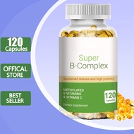 Vitamin B Complex Vitamins For Adult B Vitamins, Methylfolate & B12 Methylcobalamin 120capsule