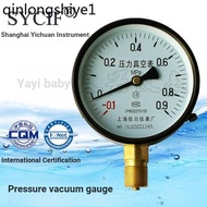 Negative Pressure Gauge-0.1-0Mpa 0.06/0.15/0.3 Vacuum Gauge Negative Pressure Gauge Pressure Gauge V