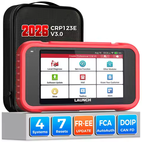 2026 New-LAUNCH X431 CRP123E V3.0 CRP123I V3.0 Free Update Auto OBD2 Scanner CANFD Doip ENG ABS SRS 