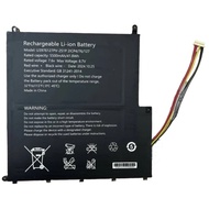 New U3976127PV-2S1P 2ICP4/76/127 7.6V 41.8Wh 5500mAh Laptop Battery 10-pin 7-wire For PEAQ W1565G-A 
