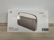 全新 OMIX Como ll經典布藝雙聲道可攜式無線藍牙喇叭