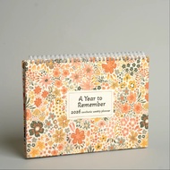 2026 Masterprint Planner B5 Weekly 52 Weeks Standing Planner Hardcover Landscape Journal Diary PWDHC