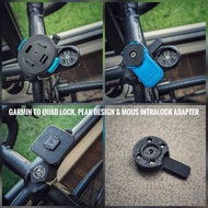 Garmin to Quad Lock / Peak Design / Mous Intralock adapter