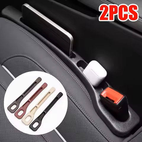 Car Groove Seat Gap Storage Leak-proof Filling Strip Phone Holder For Seat Ibiza 6l 6J Leon Mk3 mk2 