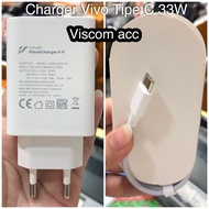 Vivo Type C 33W Charger Original V3330L0A0-CN Fast Charging