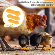 [lzdjlmy2ua] 12x Chick Splay Leg Hobble Brace, Leg Bands,Clip on,Legs Ties Chicken Hobble for Ducks 