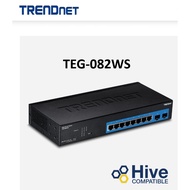 Switch TEG-082WS 10-Port Gigabit Web Smart Switch