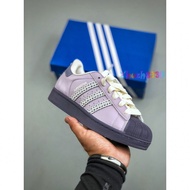 [Company Level] Superstar II W Low-Top Shell Toe Flat Casual Shoes Cushioning Anti-Slip Anti-Slip We