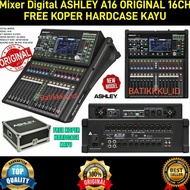 READY YA Mixer Digital ASHLEY A16 A 16 ORIGINAL 16CH FREE HARDCASE