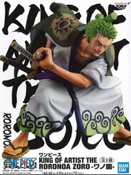 Kings of Artist 景品 One Piece 和之國索隆 Figure