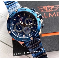 BALMER | 8160G BRG-5 Sporty Style Sapphire Glass Blue Dial Blue Stainless Steel Bracelet Men's Watch Official Warranty