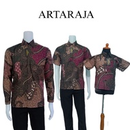 KEMEJA Artaraja - Men's Batik/Men's Batik Shirt/Father Son Batik/Men's Batik Uniform/Men's Batik/Men's Batik Shirt/Uniform Batik Shirt/Men's Long Sleeve Batik/Men's Short Sleeve Batik/Couple Batik Father And Son/Similar Batik Clothes