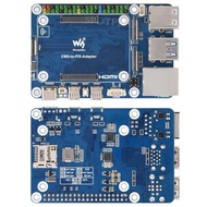 New

 Raspberry Pi CM5 to Pi 5 Expansion Board With USB microphone & Audio Port Waveshare CM5-to-Pi5
