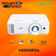 Acer H6805BDa 4K Ultra HD Cinema DLP Projector ; 4K UHD (3,840 x 2,160 Pixels) 4,000 Lumens, 10,000:
