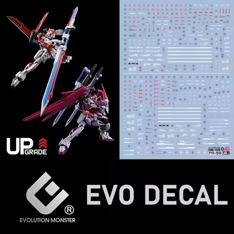 EVO Decal PR-58 for RG 1/144 SWORD+Destiny Impulse Mobile Suit Action Figures Toys for Assembly Mode