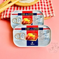 [Cat Sisters] Iceland TRITON Iceland Cod Tender Liver Canned Cod Tender Liver Cod Canned Iceland Can