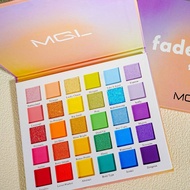 eyeshadow eyeshadow palette Rainbow Color Eyeshadow Palette 30 Colors Sequins Fine Glitter Pearlesce