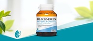 Blackmores Bio Zinc A Chelate

แบลคมอร์ส ไบโอ ซิงค์ เอ คีเลต 90 เม็ด