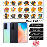 Vivo X70 5G Smartphone 8GB RAM + 128GB (Original) 1 Year Warranty by Vivo Malaysia