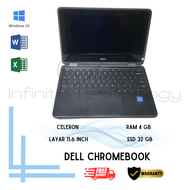 Dell 3189 Chromebook Touchscreen Ram 4 Gb