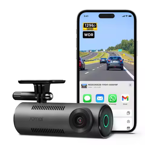 Dash Cam M310 1296P Resolution 130°FOV Smart Voice Control Support 24H Parking Guard Night Vision M3