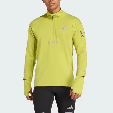 Adidas Originals Men's Warm Stand Collar Running Sports Sweatshirt JM5725
