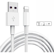 High Quality USB Phone Charger Cable 2.4A 1M 2M Support Data Transmission Cho IPhone IPad