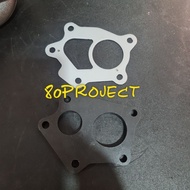 Daihatsu YRV 1.3 k3 k3vet VQ41 RHF4 Turbo Downpipe Flange 12mm & Metal Gasket 3 Layer 1.5mm