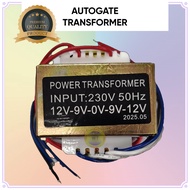 Transformer 230V 12v-9v-0v-9v-12v for Autogate