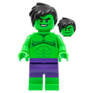 Lego Minifigure sh798 Hulk - Smile/Grin
