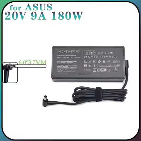 180W 20V 9A ADP-180TB H AC Adapter Charger For ASUS ROG 14 GA401I G14 GA5021 GA502D FX506LU Tuf Gami