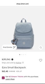 100% Authentic and 99% New  Kipling backpacks Kipling 背囊