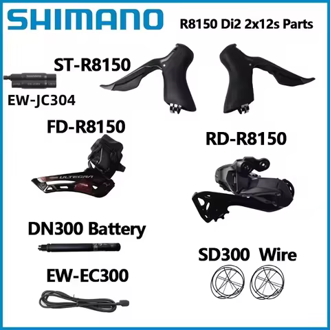 Shimano Ultegra R8150 Di2 Part Bike Shifter 2x12s Rear Derailleur DN300 EC300 SD300 Road Bike Di2 Gr