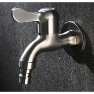 STAINLESS STEEL WASH MACHINE TAP BATHROOM TOILET FAUCET KEPALA PAIP MESIN PILI PAIP PILI PAIP CHROME