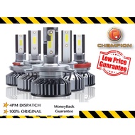 F2 H4/H7/H8 HALOGEN LED HID BULB SUPER BRIGHT 6000k