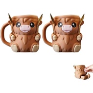 Highland Ice Pint Holder, Ice Cream Pint Holder, Popsicle Holders, Beer Can Holder, Highland Cow Dec