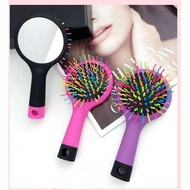 Rainbow VOLUME BRUSH & MIRROR COMB