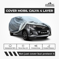 TOYOTA Car Cover Calya 4-Layer Waterproof UV-Resistant Thick Outdoor Car Cover by Zanusa cover